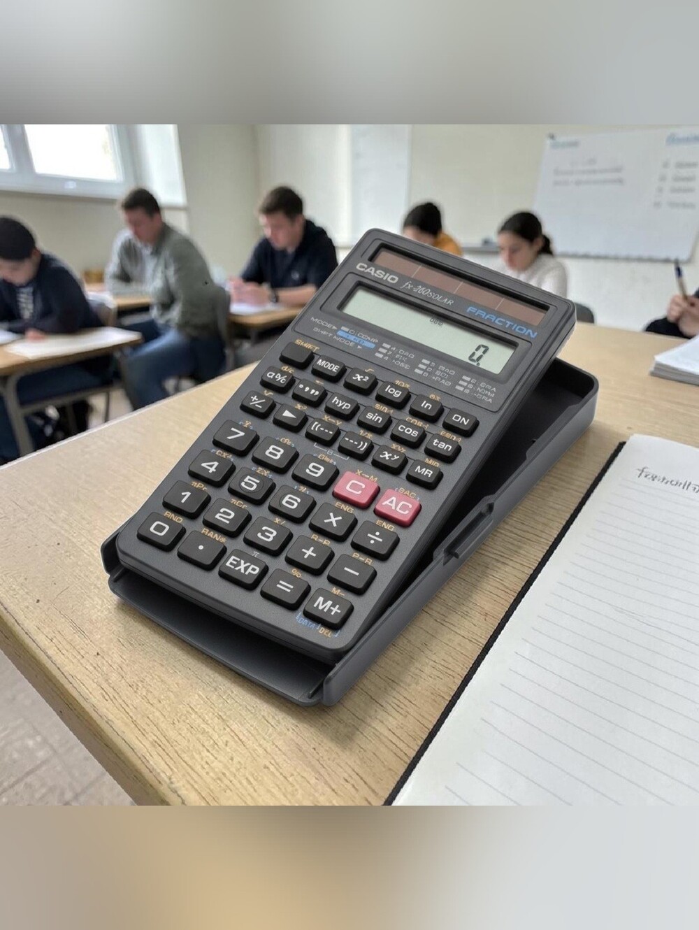 Casio fx-260 Solar Activation Fraction  Scientific Algebra Statistic Calculator